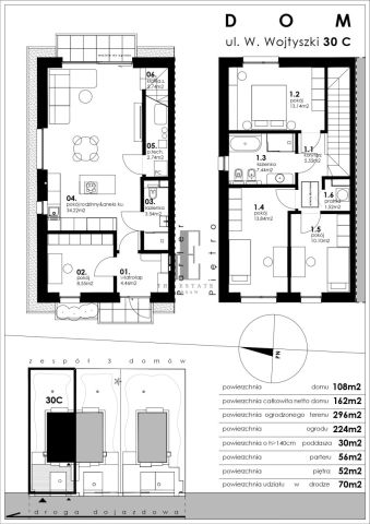 bliźniak, 5 pokoi Warszawa Wawer, ul. Wacława Wojtyszki. Zdjęcie 16
