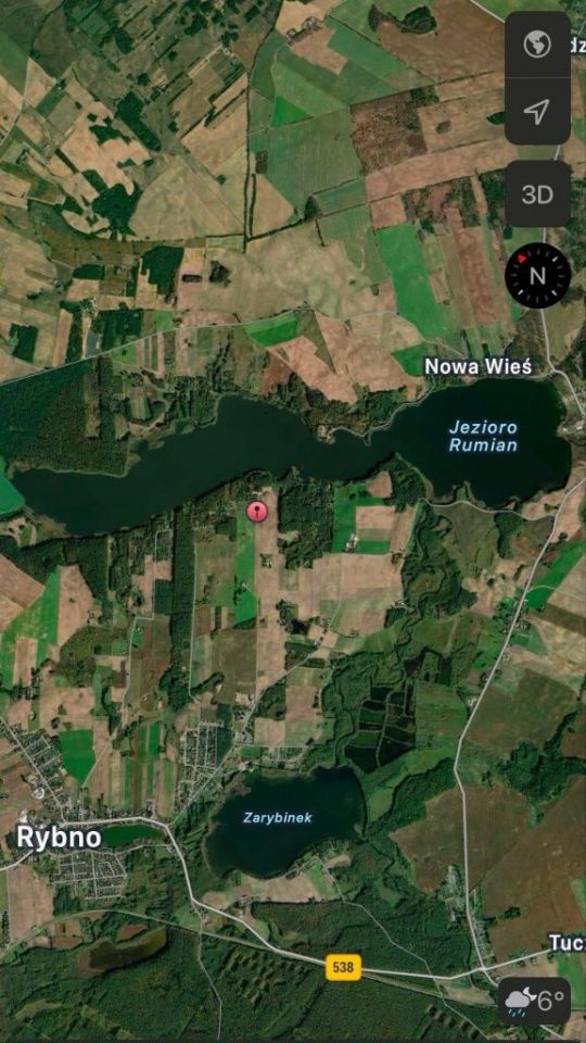 Działka budowlana Rybno. Zdjęcie 1