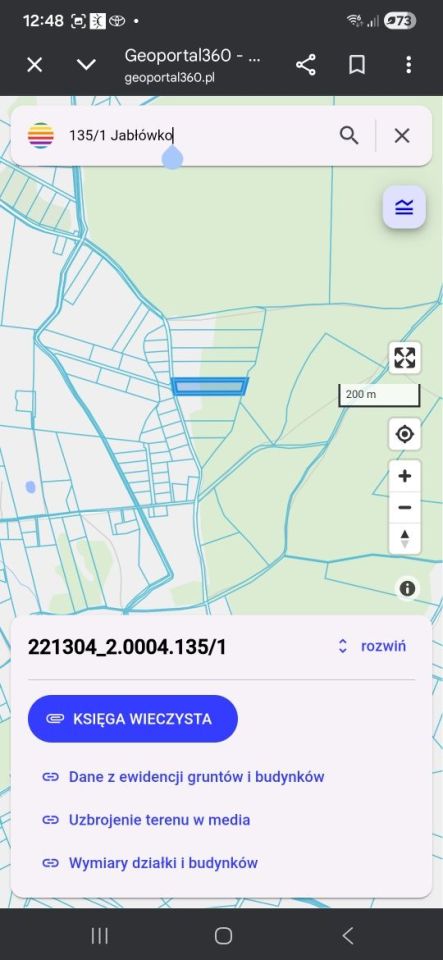 Działka rolno-budowlana Jabłówko. Zdjęcie 2