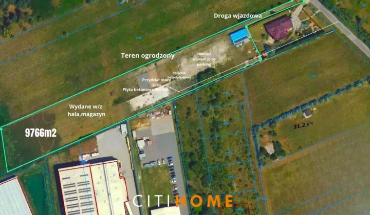 Działka inwestycyjna Całowanie