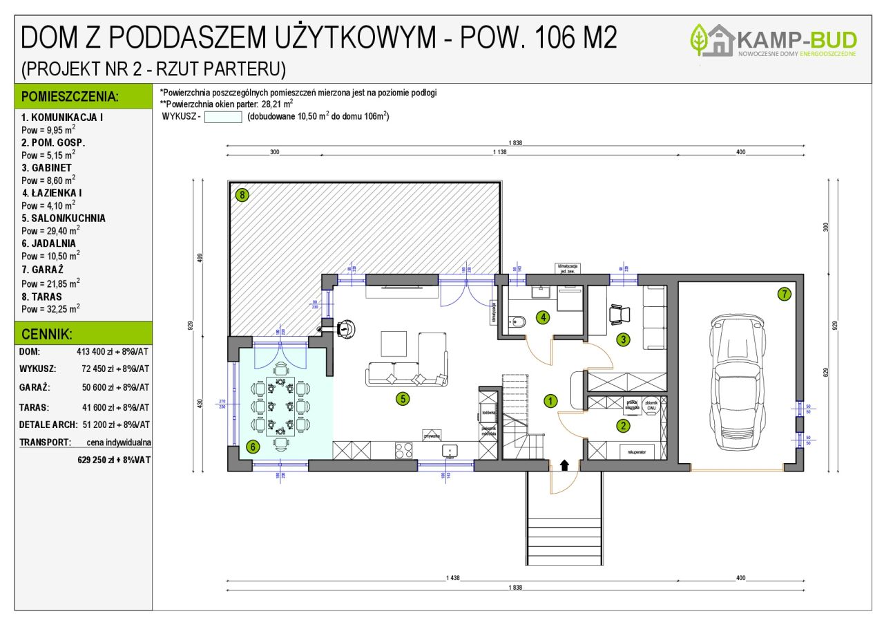 dom wolnostojący Radom, ul. Apoloniusza Kędzierskiego. Zdjęcie 7