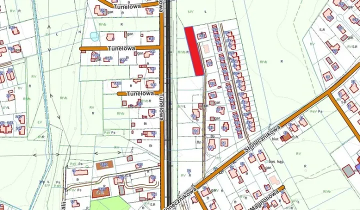 Działka budowlana Katowice Podlesie, ul. Słonecznikowa