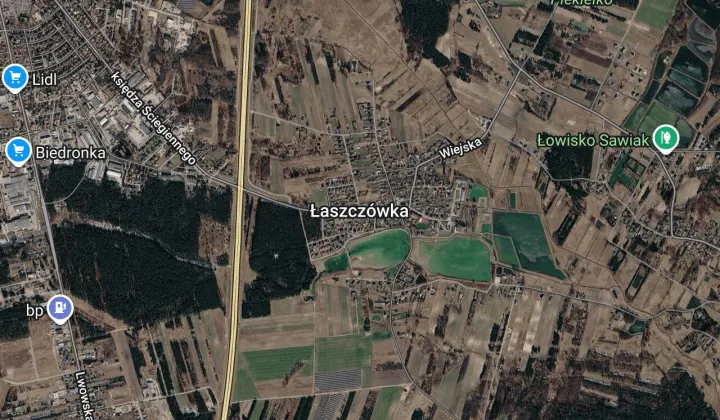 Działka budowlana Łaszczówka