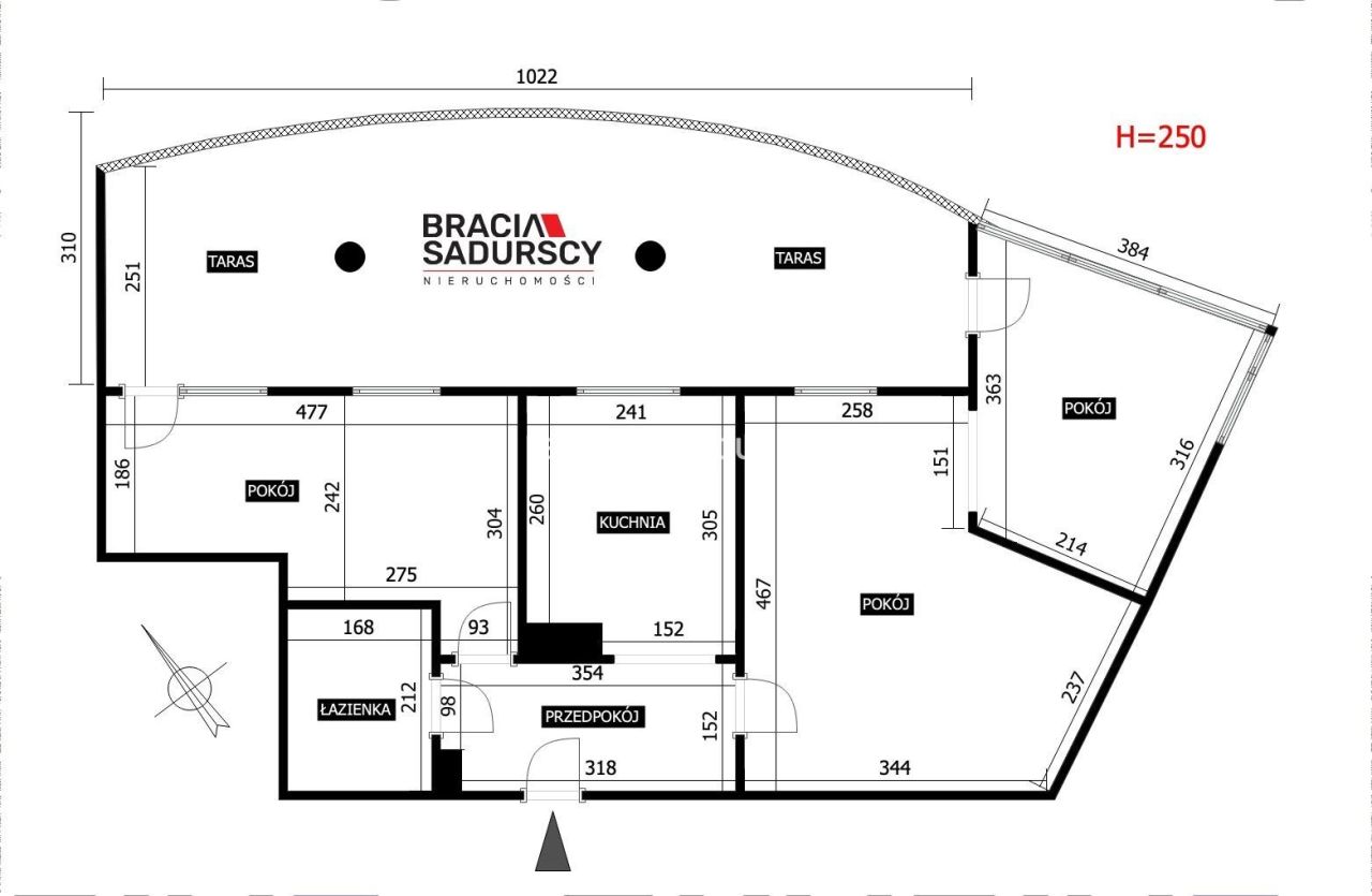 Mieszkanie 3-pokojowe Kraków Prądnik Biały, ul. Bociana. Zdjęcie 29