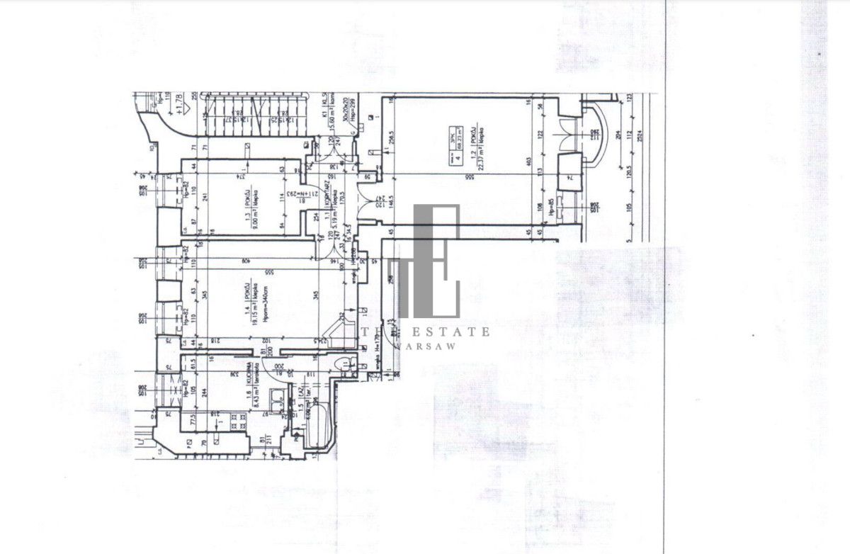 Mieszkanie 3-pokojowe Warszawa Praga-Północ. Zdjęcie 13