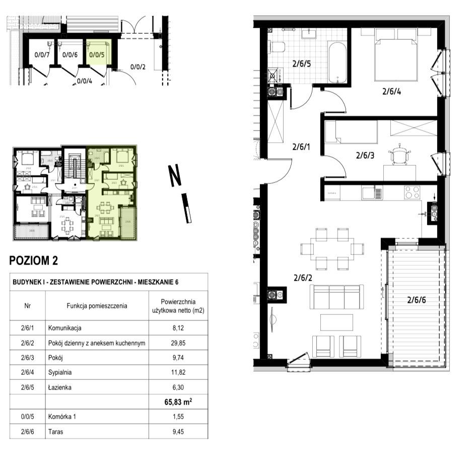 Mieszkanie 3-pokojowe Rybnik Zamysłów, ul. Na Okrzeszyńcu. Zdjęcie 21
