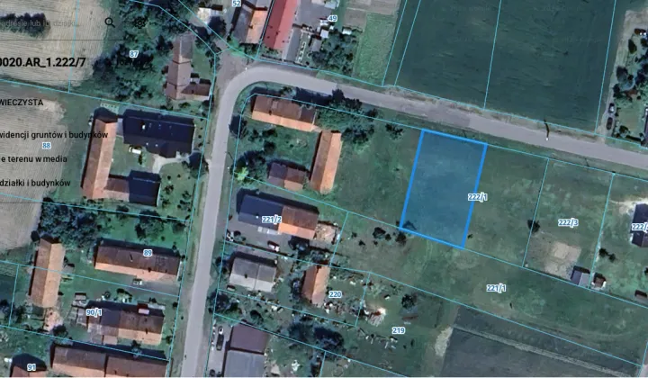 Działka budowlana Rzędziwojowice, 40/4