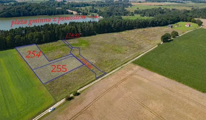 Działka budowlana Dąbrówno