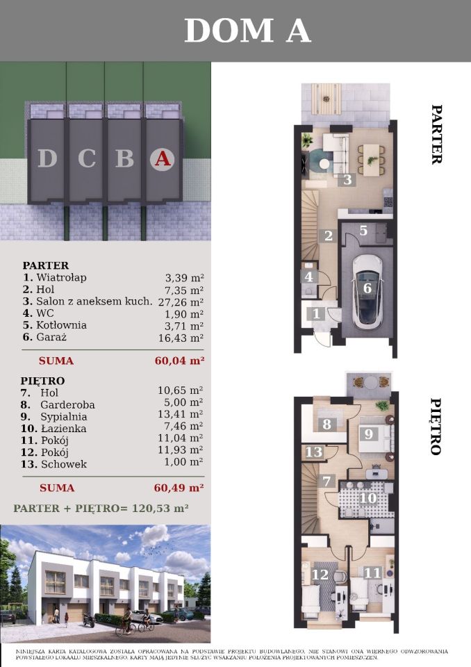 dom szeregowy Wiśniowa Góra, ul. Oficerska. Zdjęcie 5