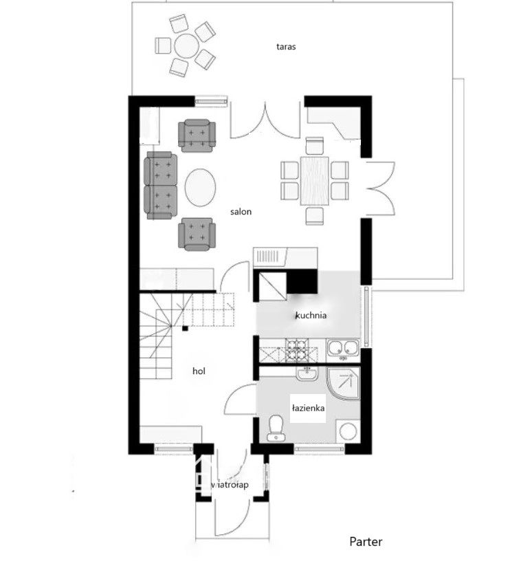 dom wolnostojący, 4 pokoje Gniezno Pustachowa, ul. Ugory. Zdjęcie 19