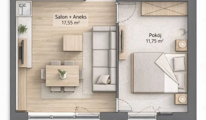 Mieszkanie 2-pokojowe Warszawa Włochy, ul. Wagonowa