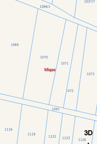 Działka budowlana Miąse, ul. Zofii Solarzowej. Zdjęcie 1