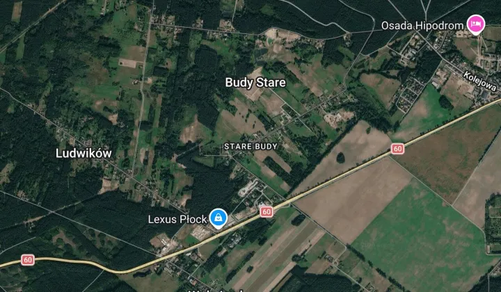 Działka rolno-budowlana Łąck Stare Budy, ul. Długa
