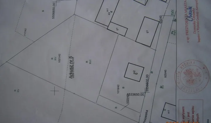 Działka budowlana Rybnik Chwałęcice, ul. Pniowska