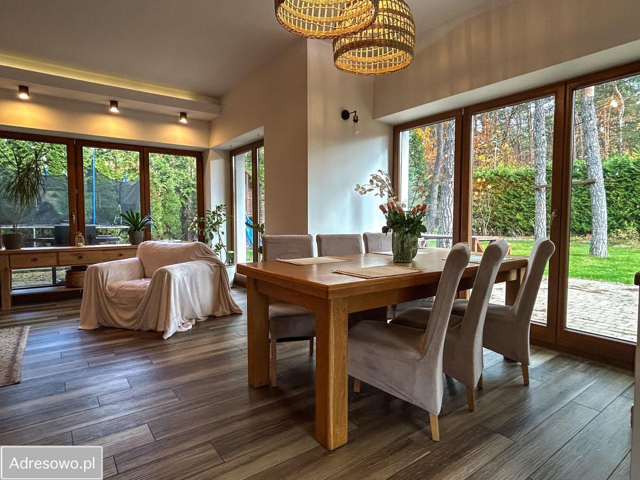 bliźniak, 7 pokoi Magdalenka, ul. Czeremchowa. Zdjęcie 9