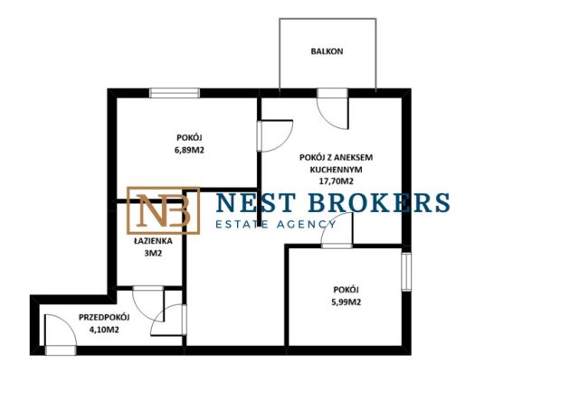 Mieszkanie 3-pokojowe Kraków Nowa Huta, os. Słoneczne. Zdjęcie 14