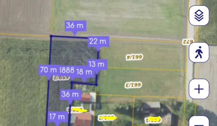 Działka budowlana Lutogniew, ul. Polna