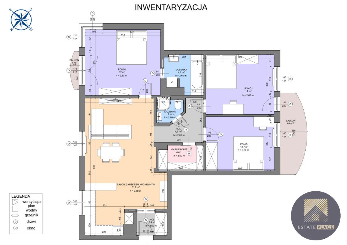 Mieszkanie 4-pokojowe Warszawa Wola, ul. Ludwiki. Zdjęcie 19
