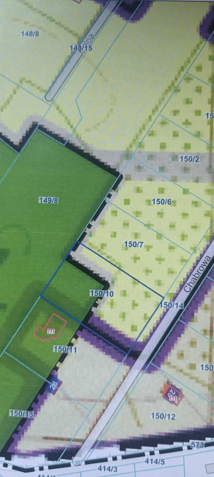 Działka budowlana Anielin Swędowski, ul. Chabrowa. Zdjęcie 7