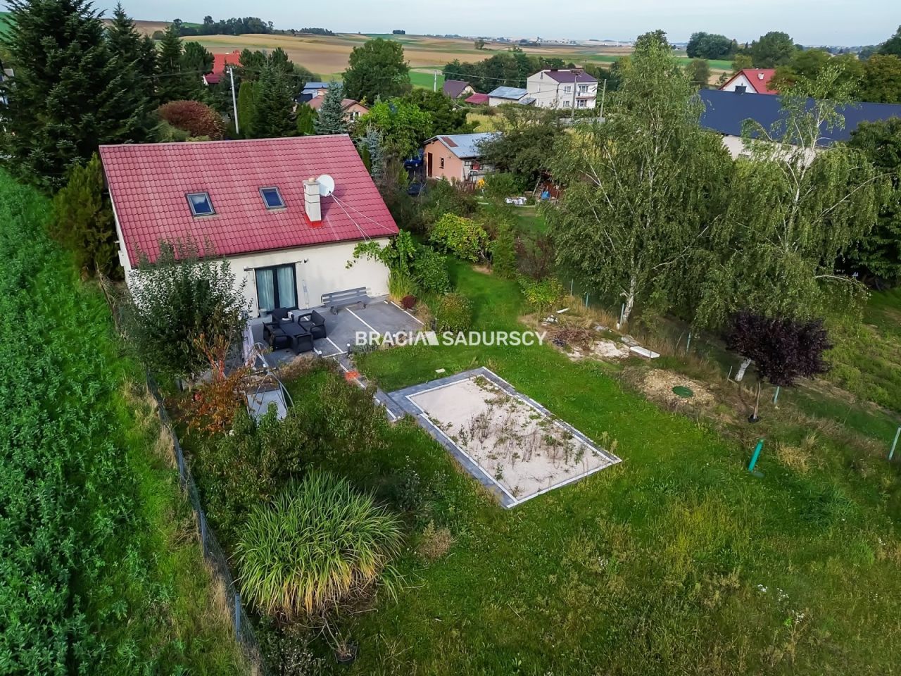 dom wolnostojący, 4 pokoje Skrzeszowice, ul. Krakowska. Zdjęcie 32