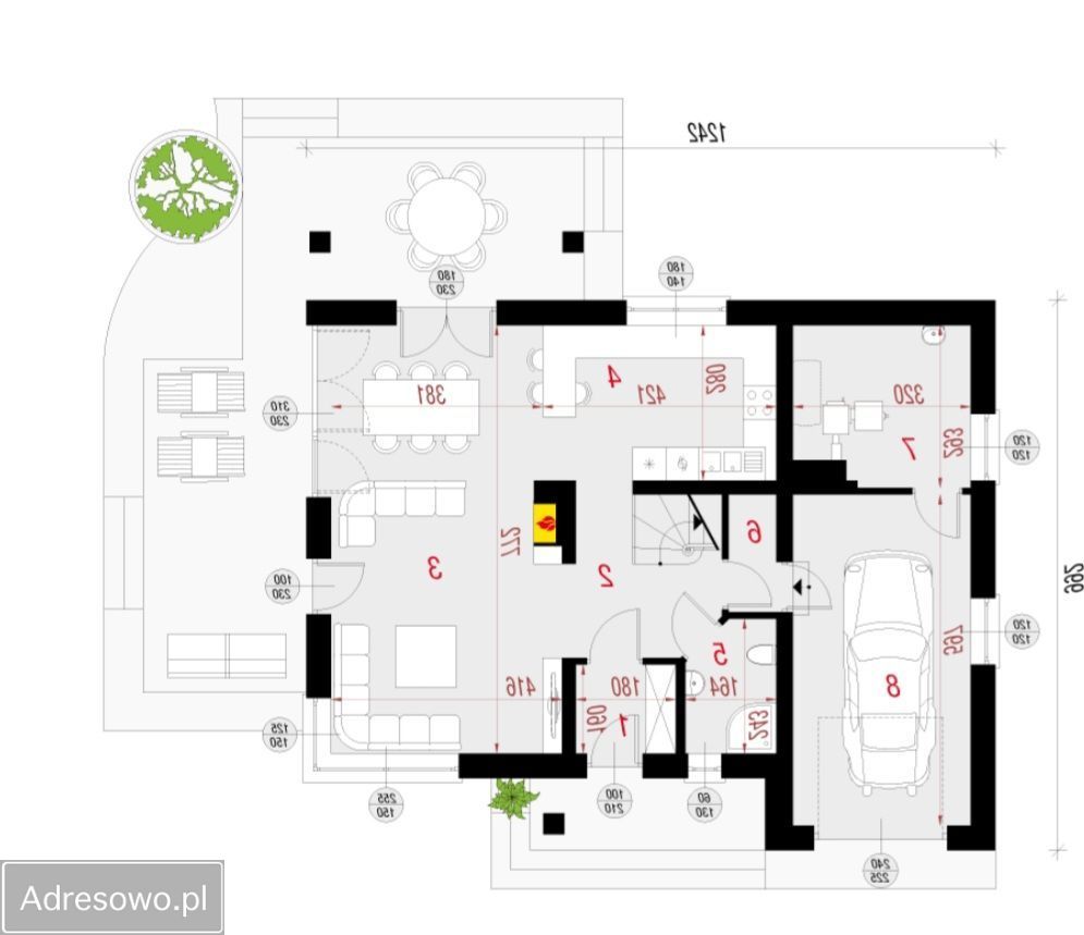 dom wolnostojący, 5 pokoi Małkowo, ul. Spokojna. Zdjęcie 8