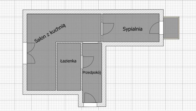 Mieszkanie 2-pokojowe Chorzów Centrum, ul. Józefa Lompy. Zdjęcie 1