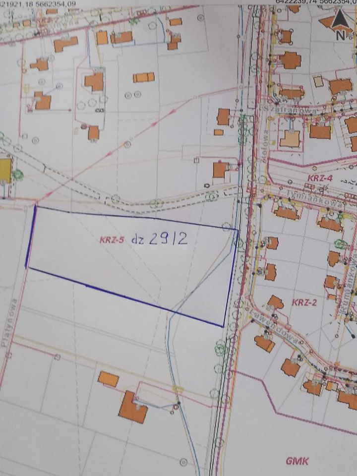 Działka budowlana Krzeptów. Zdjęcie 3