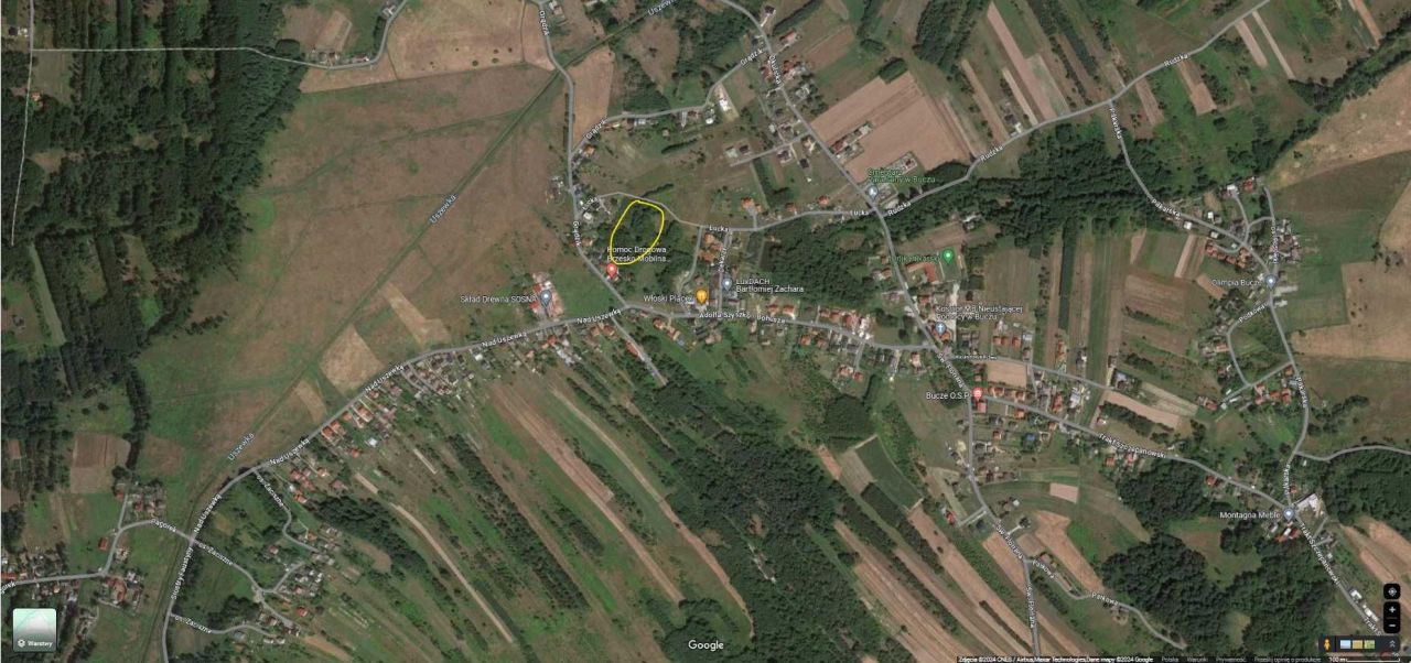 Działka budowlana Bucze. Zdjęcie 5