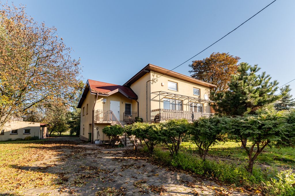 dom wolnostojący, 4 pokoje Łódź Łaskowice