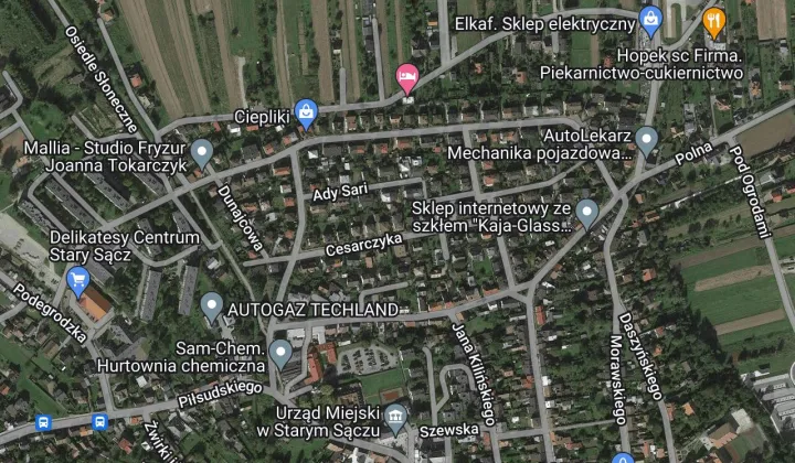 dom wolnostojący, 5 pokoi Stary Sącz, ul. Romana Cesarczyka