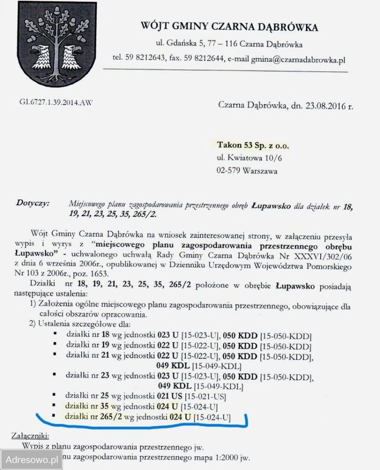 Działka rekreacyjna Łupawsko. Zdjęcie 6