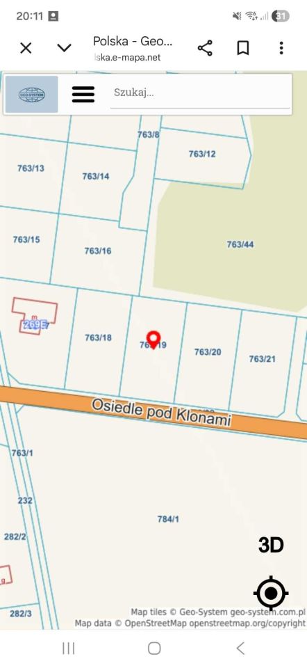 Działka budowlana Nowe Grabie. Zdjęcie 3