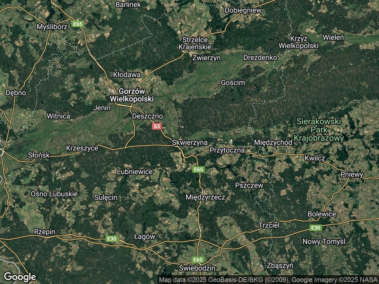 Mieszkanie 3-pokojowe Skwierzyna
