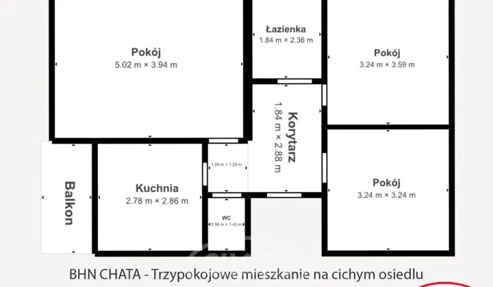 Mieszkanie 3-pokojowe Wrocław Ołbin, ul. Artura Młodnickiego