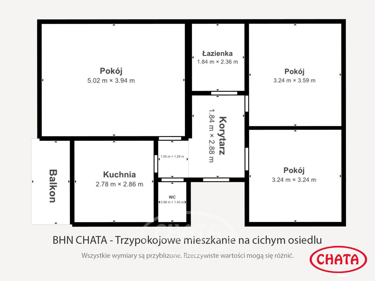 Mieszkanie 3-pokojowe Wrocław Ołbin, ul. Artura Młodnickiego. Zdjęcie 21