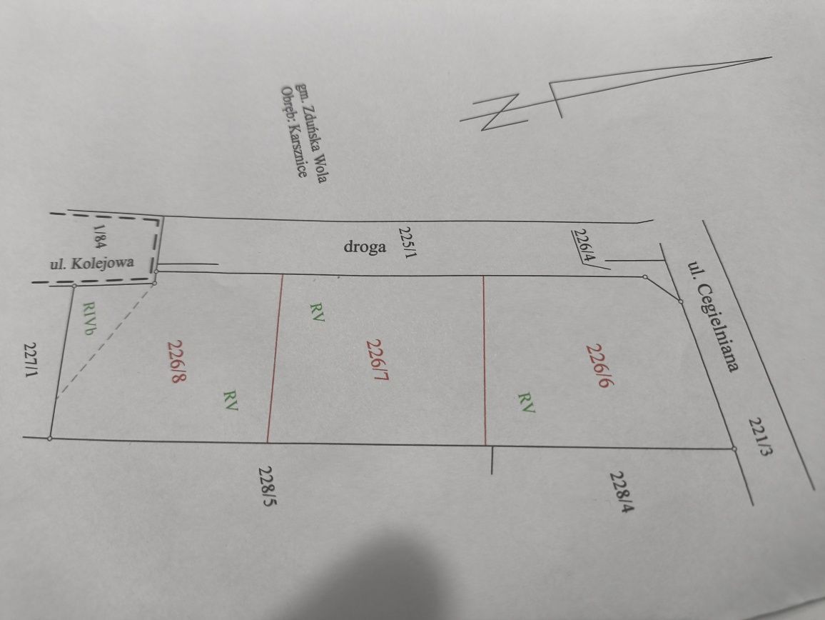 Działka budowlana Karsznice. Zdjęcie 2