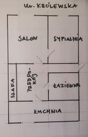 Mieszkanie 2-pokojowe Kraków Krowodrza, ul. Królewska. Zdjęcie 1
