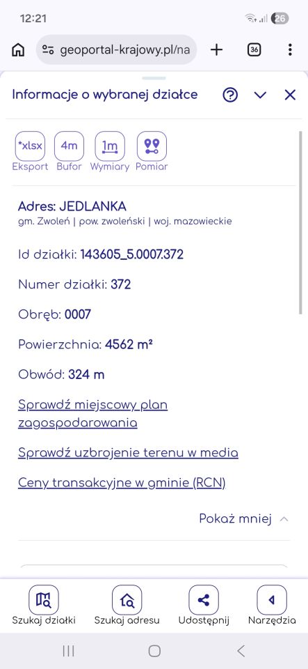 Działka na sprzedaż bez pośredników          
          
            Jedlanka - Widok 6