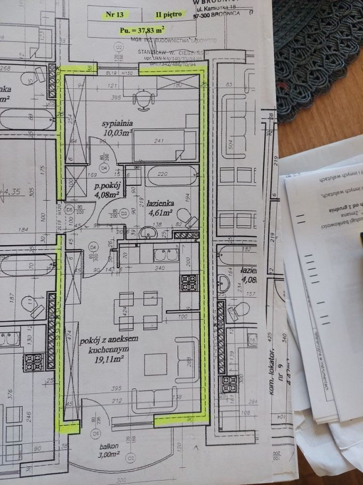Mieszkanie 2-pokojowe Brodnica, ul. Jana III Sobieskiego. Zdjęcie 7
