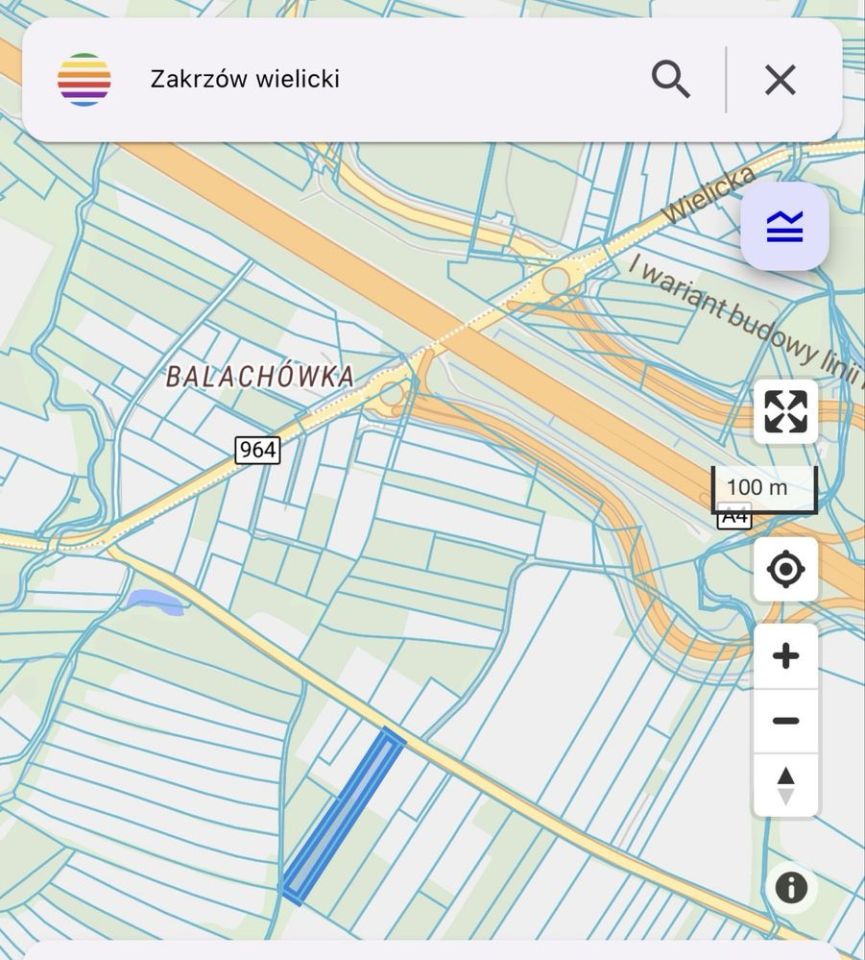 Działka rolno-budowlana Zakrzów. Zdjęcie 3