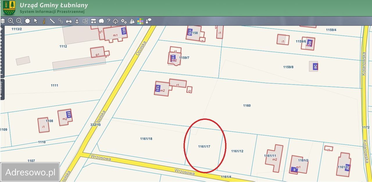 Działka budowlana Łubniany, ul. Wrzosowa. Zdjęcie 3