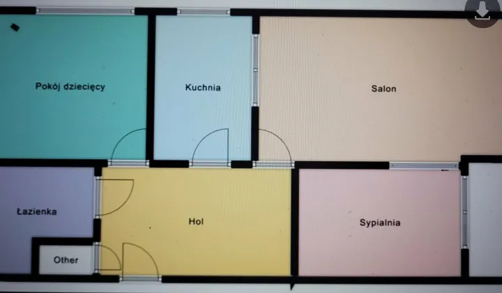 Mieszkanie 3-pokojowe Łódź Górna, ul. Juliana Ursyna Niemcewicza