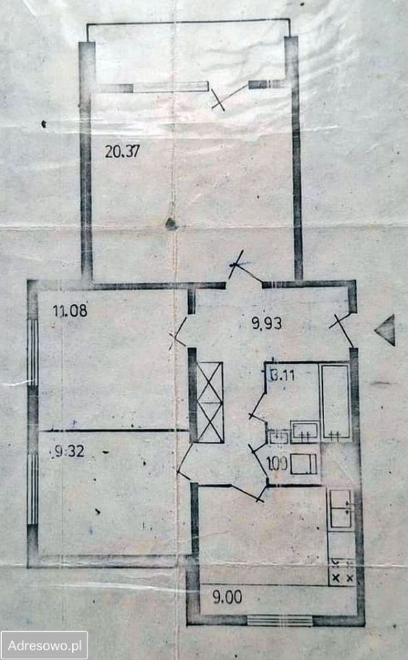 Mieszkanie 3-pokojowe Łódź Radogoszcz, ul. Nastrojowa. Zdjęcie 11