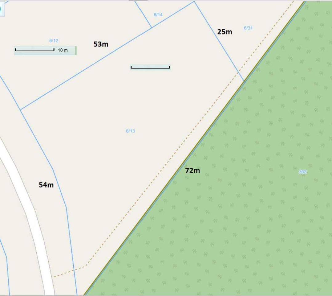 Działka budowlana Poźrzadło. Zdjęcie 2