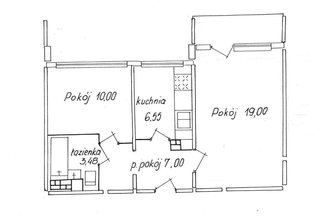 Mieszkanie 2-pokojowe Łódź Widzew, ul. Andrzeja Sacharowa. Zdjęcie 19