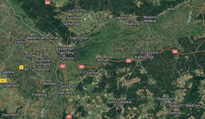 Mieszkanie 1-pokojowe Słońsk