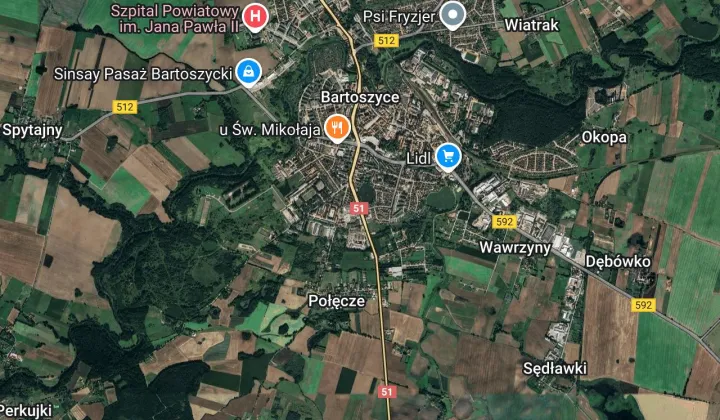 Mieszkanie 3-pokojowe Bartoszyce, ul. Warszawska