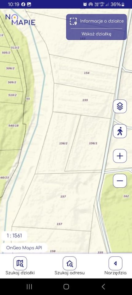 Działka rolna Klarów