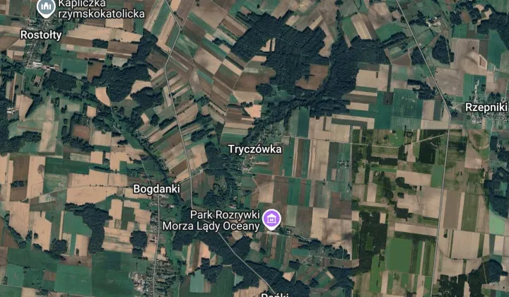 Działka rolna Tryczówka