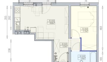 Mieszkanie 2-pokojowe Wrocław Krzyki, ul. Przyjaźni